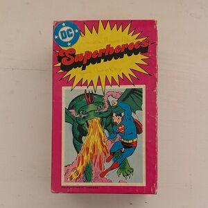 DC Superheroes book DC Superman Batman Wonder Woman box set vintage 1977